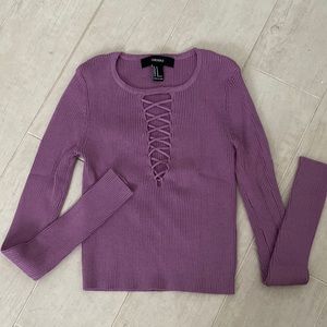 Forever 21 - size M purple top